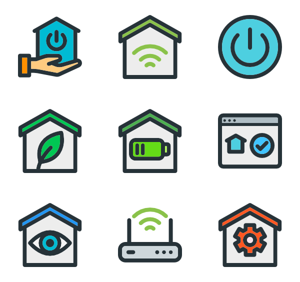 Smart Home Automation Icon
